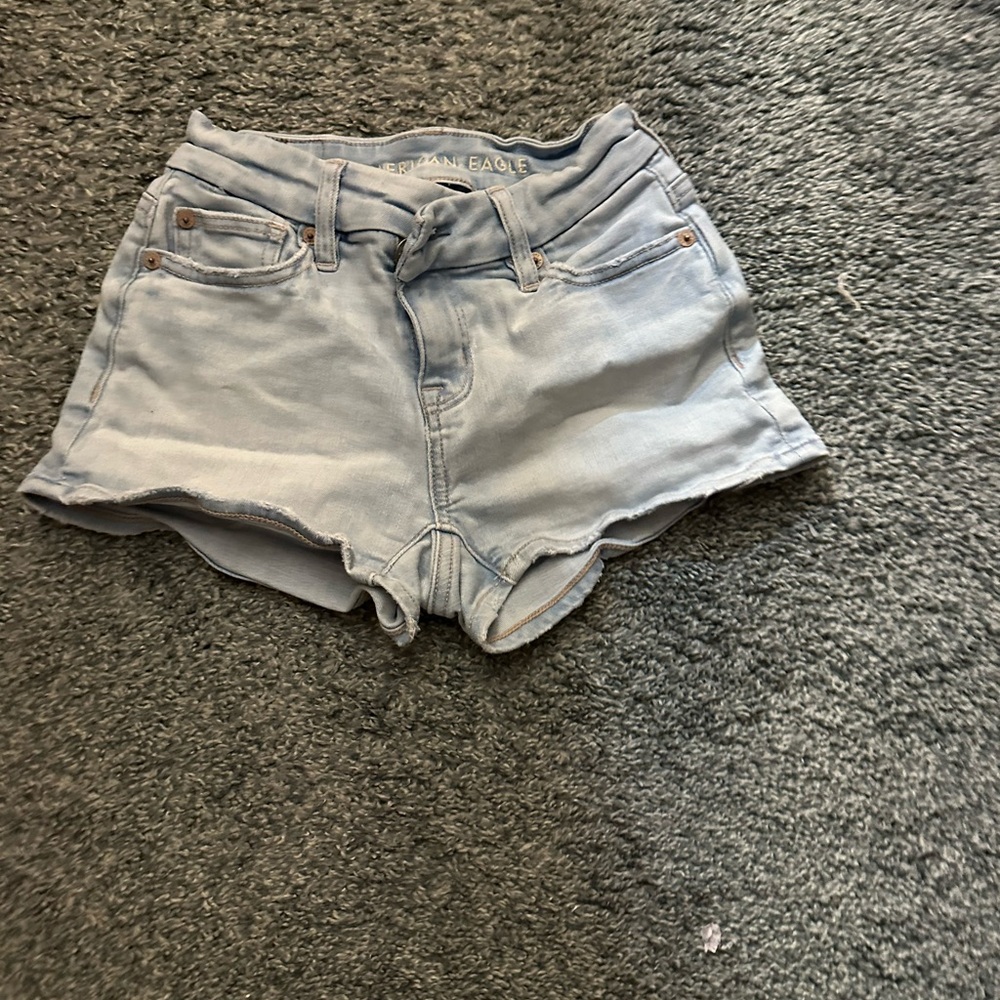 American Eagle Outfitters Sky Blue Jean Shorts